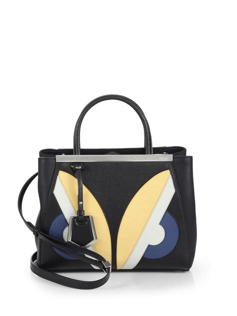 fendi colorblock bag|Fendi handbags for women black.